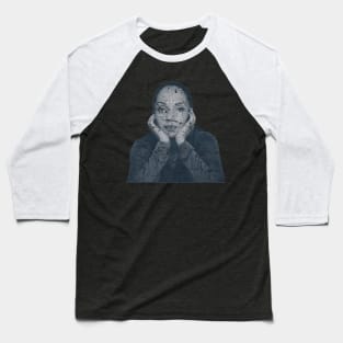 Sade Adu - VINTAGE SKETCH DESIGN Baseball T-Shirt